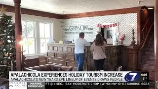 Apalachicola experiences a holiday tourism increase