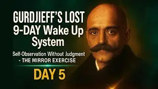 Gurdjieff's Lost 9-Day Wake Up System (Day 5): Self-Observation Without Judgment - Mirror Exercise