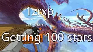 Getting 1zrxp to 100 stars - Minecraft edit