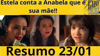 Estela conta a Anabela que &eacute; sua m&atilde;e!! | resumo eta mundo melhor💛