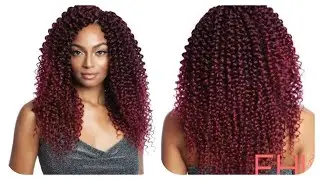 Afri Naptural 3x Water wave crochet braid 14