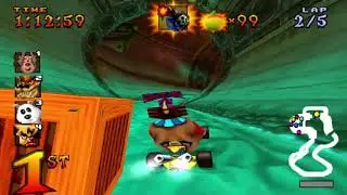 CTR PSX PS1 Cheat To Get 99 Fruits With Papu Papu HD