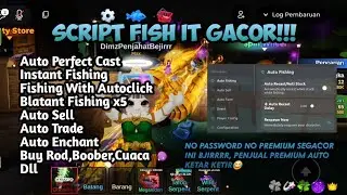 SCRIPT FISH IT TERBARU 2025 ! AUTO FISH,TELEPORT EVENT,AUTO TRADE, NOKEY/PASSWORD ! #fishit #roblox