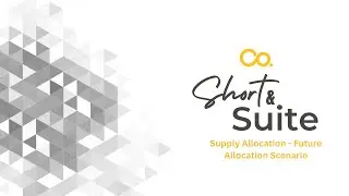 NetSuite Tutorial: Short & Suite: Supply Allocation - Future Allocation Scenario