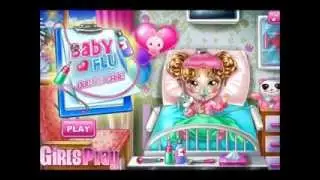 Great Baby Flu Doctor Care gameplay for little kids-Caring Games-Baby Games
