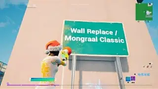 WALL Replace Mongraal Classic Fortnite