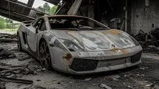 ASMR Car Restoration! Full Restoration 2006 Lamborghini Gallardo #USA #usacar #restoration #viralusa