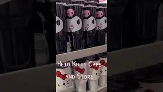 Hello Kitty Cafe#universalstudios #hellokittycafe #hellokitty #hellokittystore