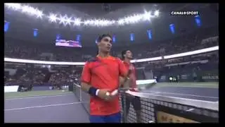 Djokovic Fognini clash