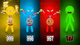 Stickman Party 234 MiniGames - Intense Moments & Wins! Stickman Fight Highlights