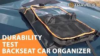 IQTRAVELS Backseat Car Organizer Durability Test