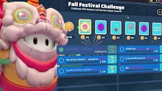 Fall Guys Ultimate Knockout  Fall Festival PS4 Видео Игры PS