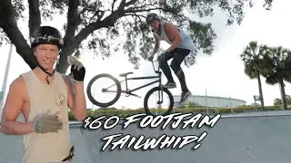 HOW TO FOOTJAM TAILWHIP EASY! (Flat, Bank and Quarter)