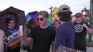 Protesters March Against Roe V. Wade Overturn -June 24, 2022