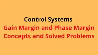 Control System Bode plot- Gain and Phase Margin and solved problems#xploreedu2teach#gainmargin