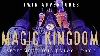 PERFECT WEATHER AT DISNEY WORLD | September 2019 Vlog - Day 1 | Twin Adventures
