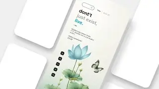A Fresh Floral theme with Niagara Launcher for Android