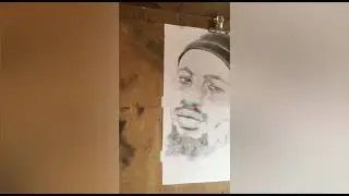 art by kwesi matt_favorite artiste@blackosherif#pencilportrait #artfollowers #artvideos #artinfo