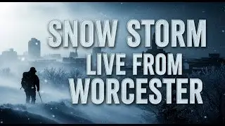 Snow Storm Live From Worcester USA 🌨️
