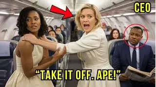 Racist Woman Tore the Dress, Thinking She Was Just a Black Flight Attendant&mdash;Her Millionaire CEO Dad