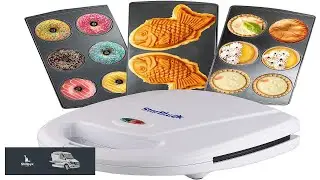 Mini Donuts Maker Mini Pie and Quiche Maker Taiyaki Maker NEW 3 in