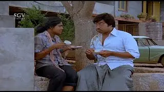 Mad Padmavasanthi Throwed Hot Coffee On Srinath's Face | Manasa Sarovara Scene | Padmavasanthi Scene