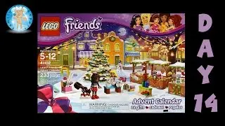 LEGO Friends Advent Calendar 41102 Day 14 Stop Motion Animation Build - Family Toy Report