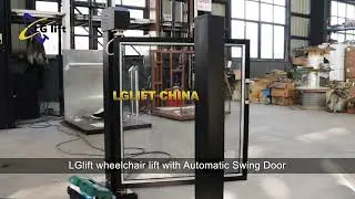 LGlift wheelchair lift with Automatic Swing Door