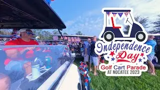 2023 July 4th Nocatee Golf Cart Parade