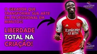 O Gerador que Transforma sua Arte em Profissional em Minutos! 🎨⚡