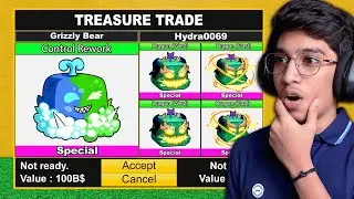 I Traded CONTROL Rework Fruit for 24 Hours in Blox Fruits 😱