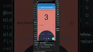 Flutter Animated Theme Switcher || Dynamic Theme Switching In Flutter 