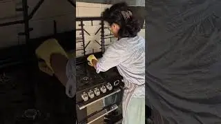 Hob Cleaning. Cleaning is therapeutic and satisfying.