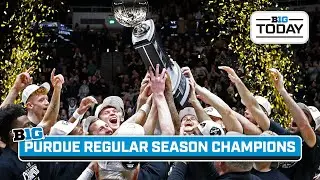 Purdue Clinches Regular Season Championship; Predicting Wrestling Championship Pairings | B1G Today