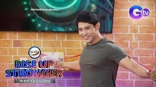 Jeric Gonzales workout routines at home | Rise Up Stronger