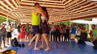 Richard Voogt & Italia(Student), Kizomba Class @ Antalya Mediterranean Latin Dance Festival 2016