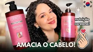 RESENHA M&Aacute;SCARA COREANA KERASYS KERAMIDE AMPOULE | AMACIANTE CAPILAR PARA FIOS R&Iacute;GIDOS E QUEBRADI&Ccedil;OS