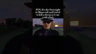minecraft first night