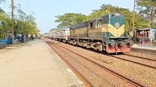 White PTINKA Train Rupsa express Alamdanga In.