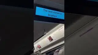 The announcements for Stratford on Shenfield services #elizabethline