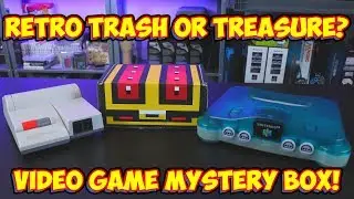 Retro Game Treasure Loot Box! Mystery Games Found From The Dump!