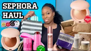 Sephora Haul:Spring Savings Events 2024 Skincare Essentials + Makeup #sephorahaul #sephorasale #woc