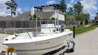 Sea Pro with T-top installed