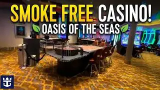 Oasis of the Seas Smoke Free Casino. #oasisoftheseas #royalcaribbean #cruiseliner #cruise