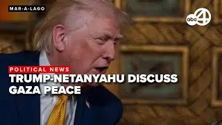 LIVE: President Trump & Netanyahu speak after hours-long meeting