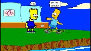 the simptoms S1E2 bart's evil plan (a continuing of S1E1 the unknown portal)