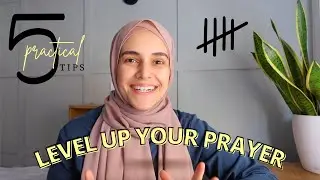 How To Get CONSISTENT with Prayer | 5 Tips