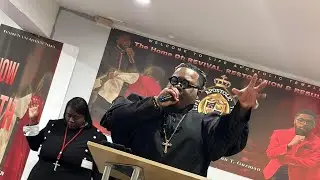 🔥NEW: Ambassador Maliek Winstead in Philadelphia, Pennsylvania. “Are you ready Prophetic chant”