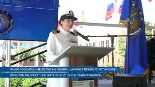 NATO's Allied Command Transformation Change of Command Ceremony 2024