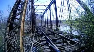 Abandoned Jaite Papermill RR and Bridge